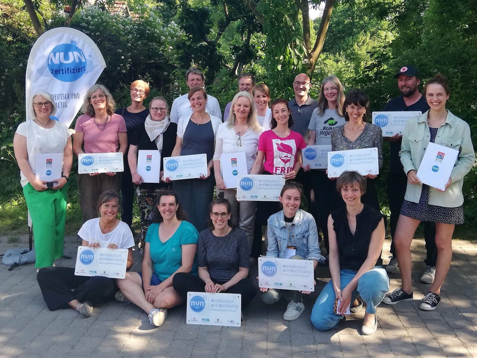 10 Jahre „nun – norddeutsch und nachhaltig“ in Hamburg - 10. Vergabe der nun-Zertifizierung beim Barcamp "Bildungsfunkeln für die Zukunft Vol. 2"