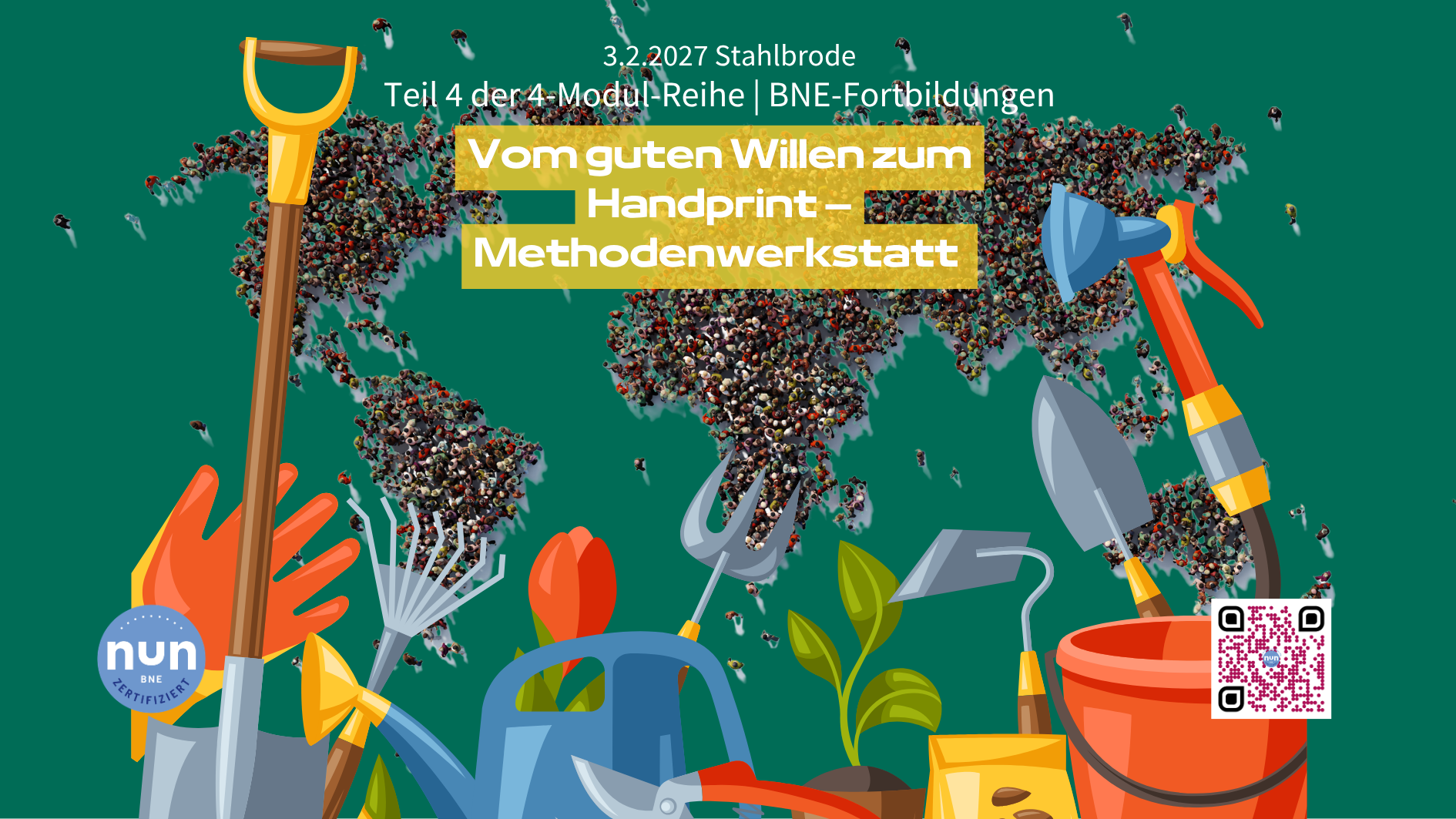 Vom guten Willen zum Handprint – Methodenwerkstatt für die konkrete Praxis